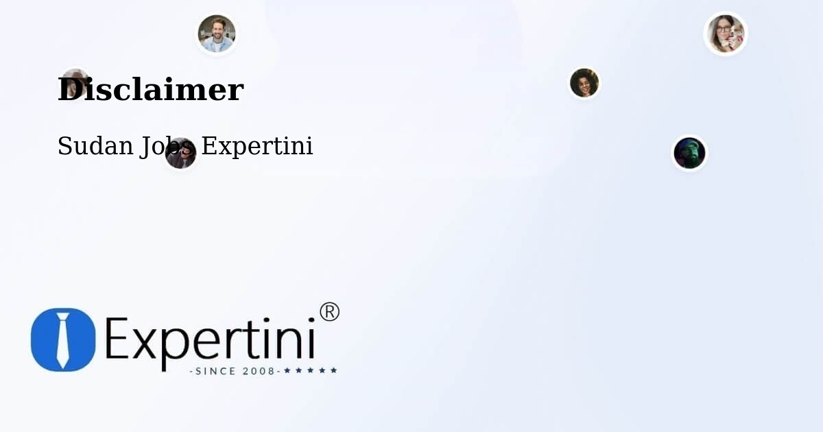 Disclaimer – Rabak - Sudan Jobs Expertini